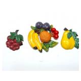 FRUIT WALL HANGING- 3 PIECES