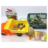 KIDS - TOY LOT- MACTHBOS- ARMY GUYS- AND MUCH