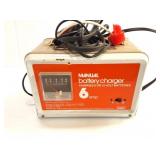 MONTGOMERY WARD- MANUAL BATTERY CHARGER  6 AMP