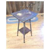VINTAGE PLANT STAND- ALL WOOD