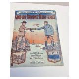 1917 GOOD BYE BROADWAY, HELLO FRANCE SHEET MUSIC