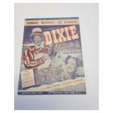 1943 DIXIE SHEET MUSIC