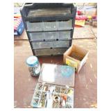 HARDWRE ORGANIZER AND CONTENTS AND OTHER HARDWARE