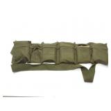 AMMO- IN VINTAGE MILTARY POUCH- APPROXIMATELY 9