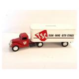 ERTL- TSC- DIE CAST-SEMI TRUCK AND TRAILER-