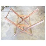 VINTAGE WASH TUB- WOODEN STAND- SINGLE