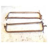 2- VINTAGE CATTLE STANCHION HEAD GATES