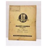 MASSEY HARRIS SHOP MANUAL