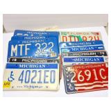 ASSORTED LICENSE PLATES