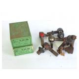 TIE ROD ENDS- 2 IN ORIGINAL NOS BOXES AND 6 OTHER