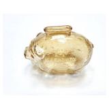 SAVE WITH MARATHON GLASS PIGGY BANK-THE OHIO CO.-