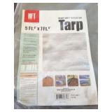 NEW HEAVY DUTY REFLECTIVE TARP- 5'6' X 7'6'- IN