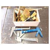 PAINT PRESSURE- AND THREE CAULK GUNS