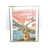 DO IT NOW - POSTER- JOIN THE AIR SERVICE AND