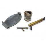 VINTAGE IRON AND IRONING ACCESSORIES