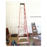 WERNER 10 FOOT FIBERGLASS STEP LADDER- 375LB