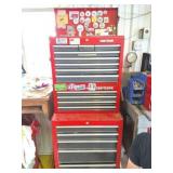 CRAFTSMAN- 3 SECTION - TOOL BOX AND ALL CONTENTS