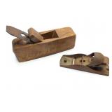 2- VINTAGE WOOD PLANES