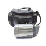 HITACHI MINI CAMCORDER- WITH BAG AND ACCESSORIES