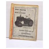 MASSEY HARRIS PONY PART LIST