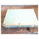 CURTIS METAL ORGANIZER AND ALL CONTENTS