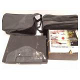 STACKON SMALL SAFE WITH KEY- 2 SHAVING BAGS AND