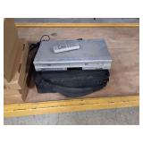 SAMSUNG- DVD AND VHS PLAYER AND BAG