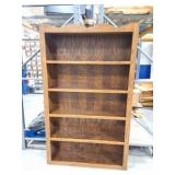 LARGE WOODEN BOOK CASE-NICE