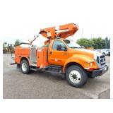2013 FORD F750 ARIEL BUCKET TRUCK