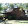 A Country Log Home on 1 Acre
