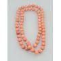 Coral Colored Beads Necklace