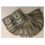 (45) $1 Silver Certificates