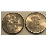 1964 & 1965 Czechoslovakia Silver 10 Korun