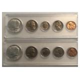 (2) 1965 UNC Year Sets
