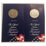 Kansas Silver & Bronze Bicentennial Medallions