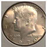 1970-D 40% Silver Kennedy Half