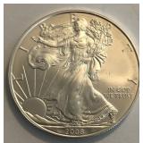 2008 American Silver Eagle Dollar