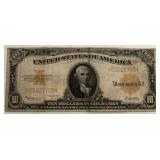 1922 $10 Gold Certificate