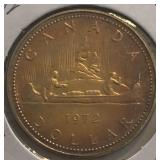 1972 Canada Silver Dollar
