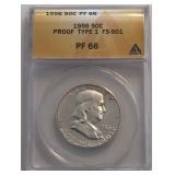 1956 Franklin Half Dollar