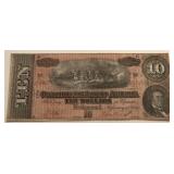 $10 Confederate Note