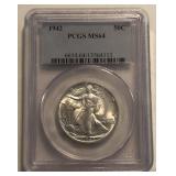 1942-P Walking Liberty Half Dollar