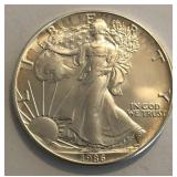 1986 American Silver Eagle Dollar