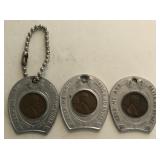 (3) Good Luck Tokens