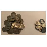 (41) UNC & Proof Clad Kennedy Halves