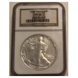 1989 American Silver Eagle ï¿½ MS69