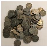 (80) Buffalo Nickels