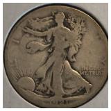1921-S Walking Liberty Half