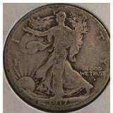 1917-D Obv Walking Liberty Half