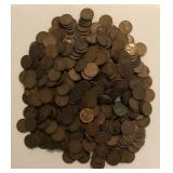 Bag of (500) Wheat Cents